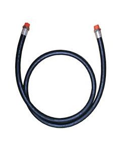 BLACK DELIVERY HOSE PIPE-4FT